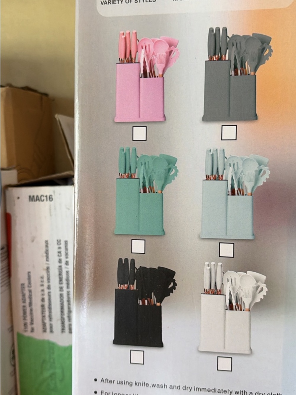 New Home Storage Utensil Caddy Organizer